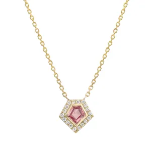 Mosaic Shape Necklace Petite