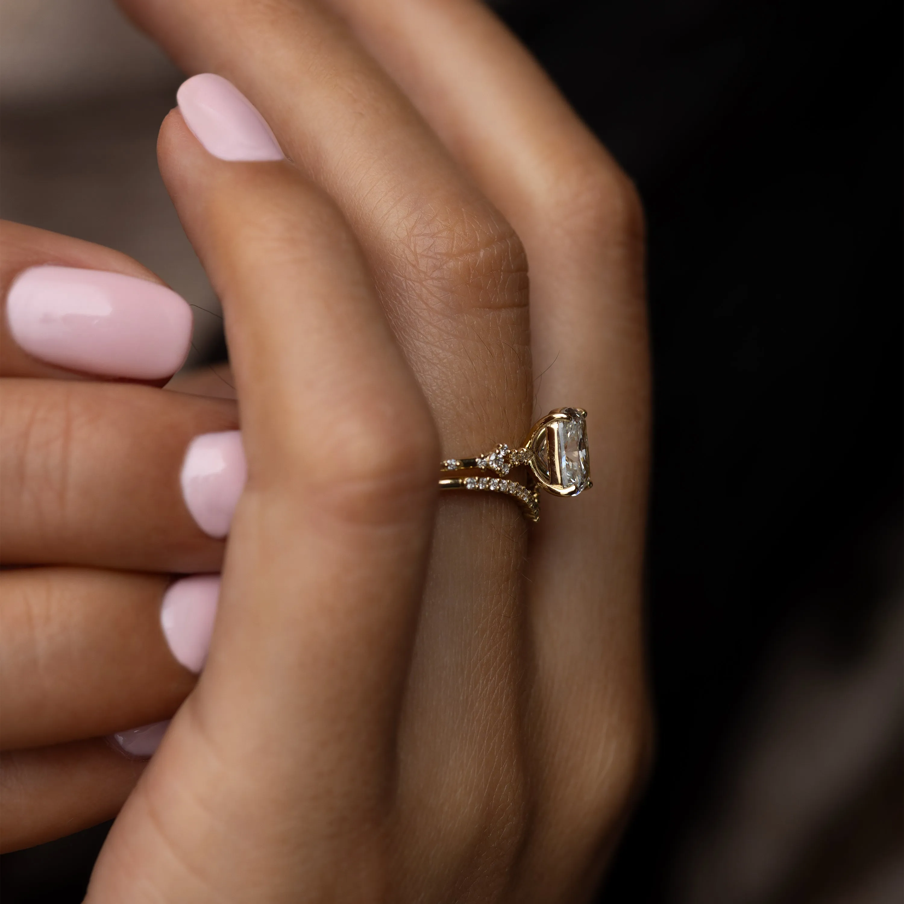 Myriad Ring, Cushion Cut