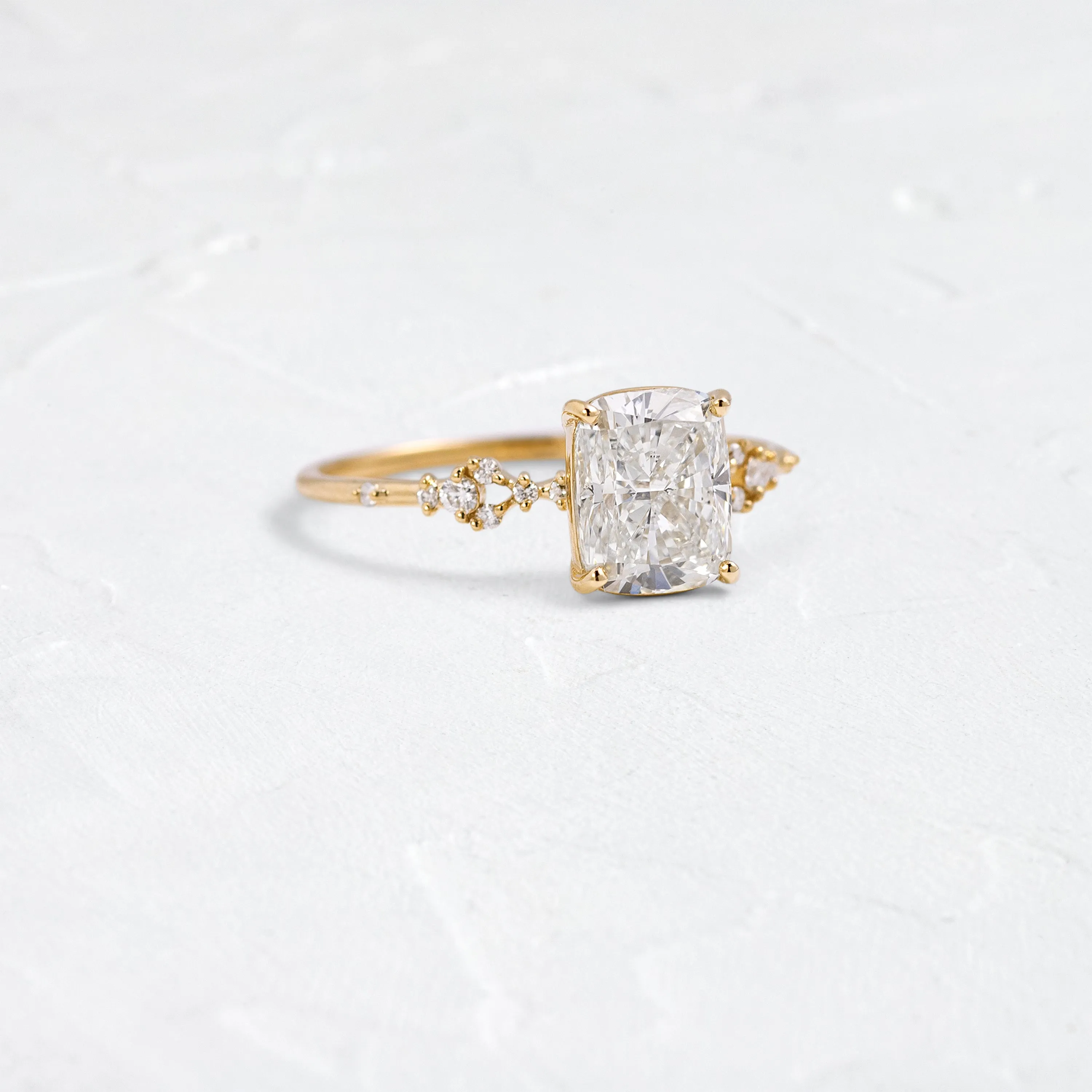 Myriad Ring, Cushion Cut