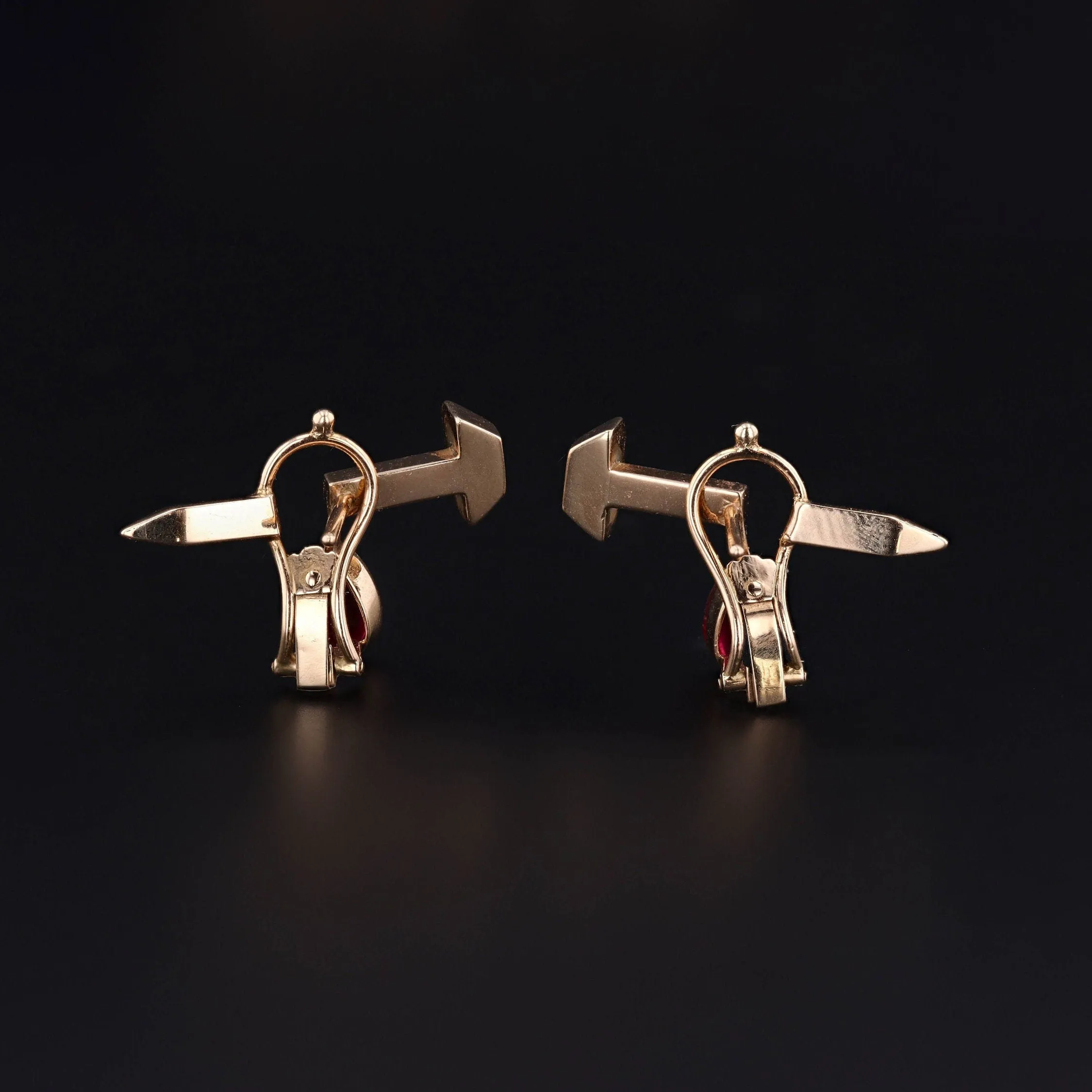 Nail Earrings | Blood Earrings