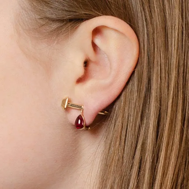 Nail Earrings | Blood Earrings