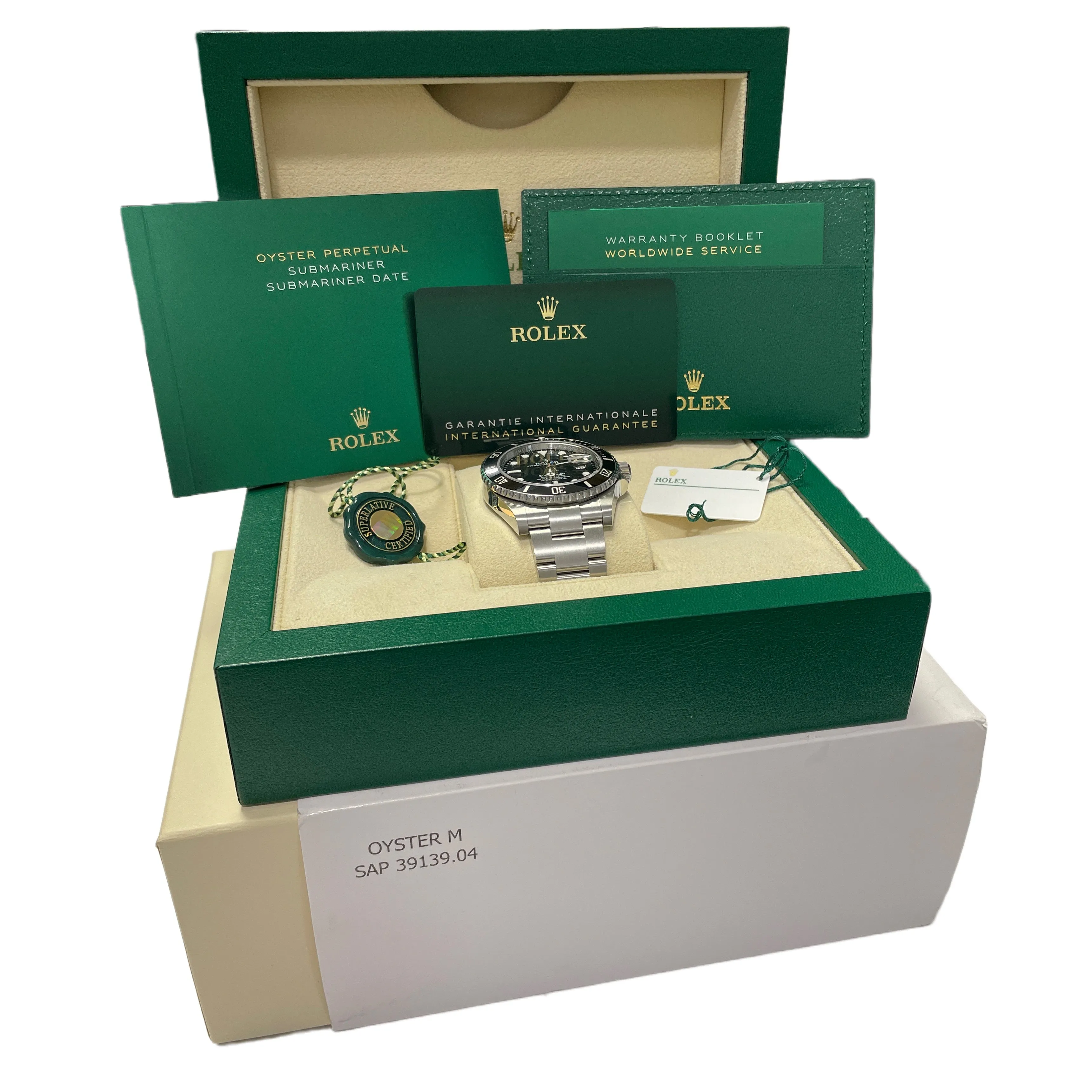 NEW NOV 2023 PAPERS Rolex Submariner Date Stainless Steel 41mm 126610 LN B P