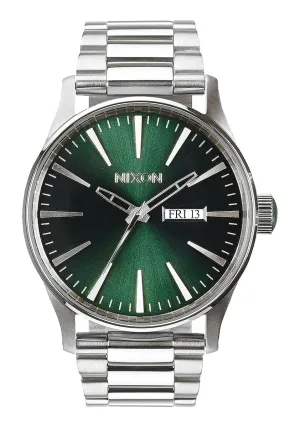 Nixon Sentry Stainless Steel Green Dial Men's Watch Men's Watch A356-1696