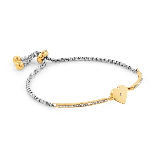 Nomination Yellow Gold Milleluci Heart Bracelet