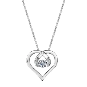 Northern Dancer Canadian Diamond Heart Pendant