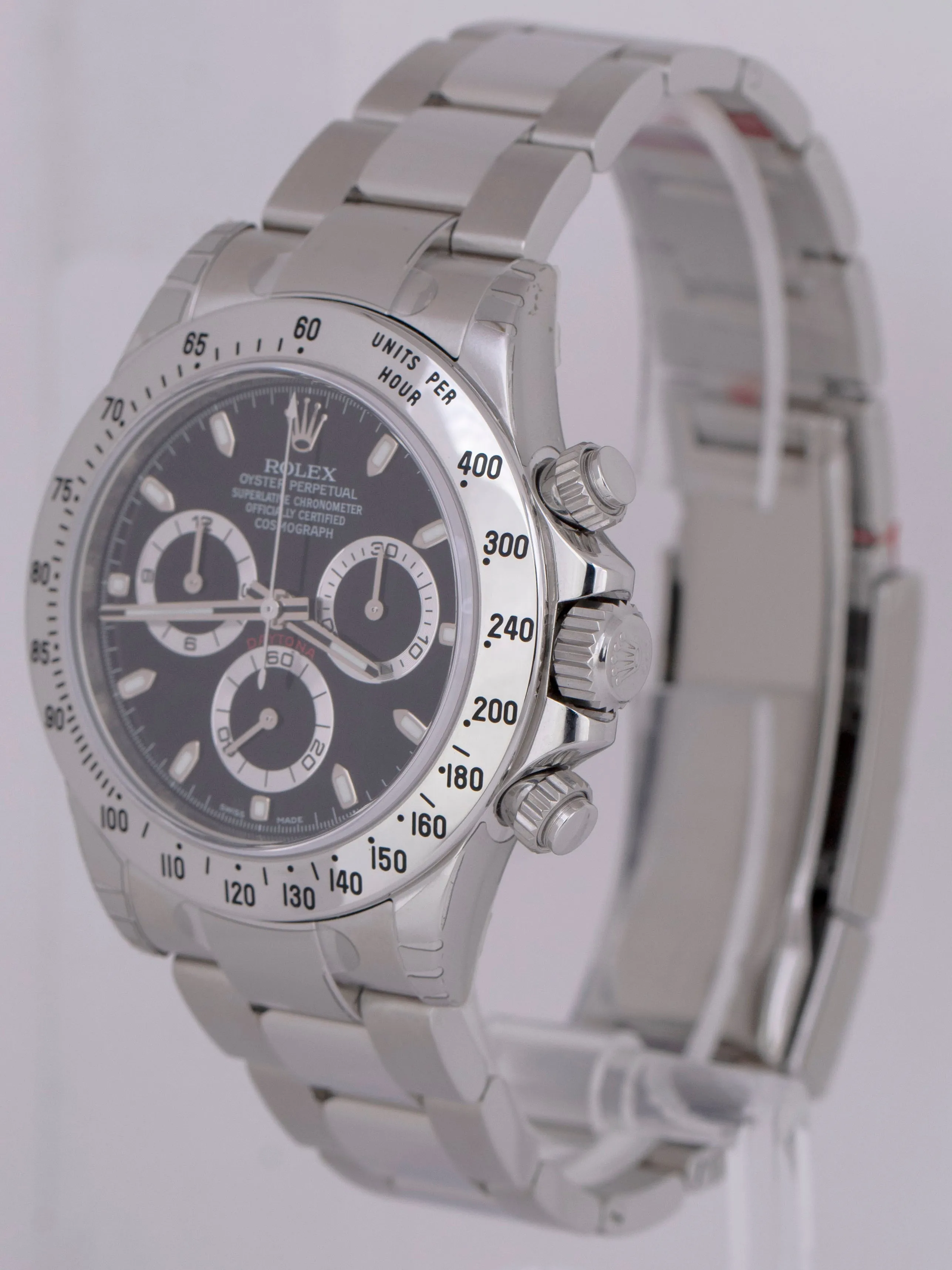 NOS STICKERED Rolex Daytona Cosmograph Chromalight RANDOM SERIAL 40mm 116520 B P