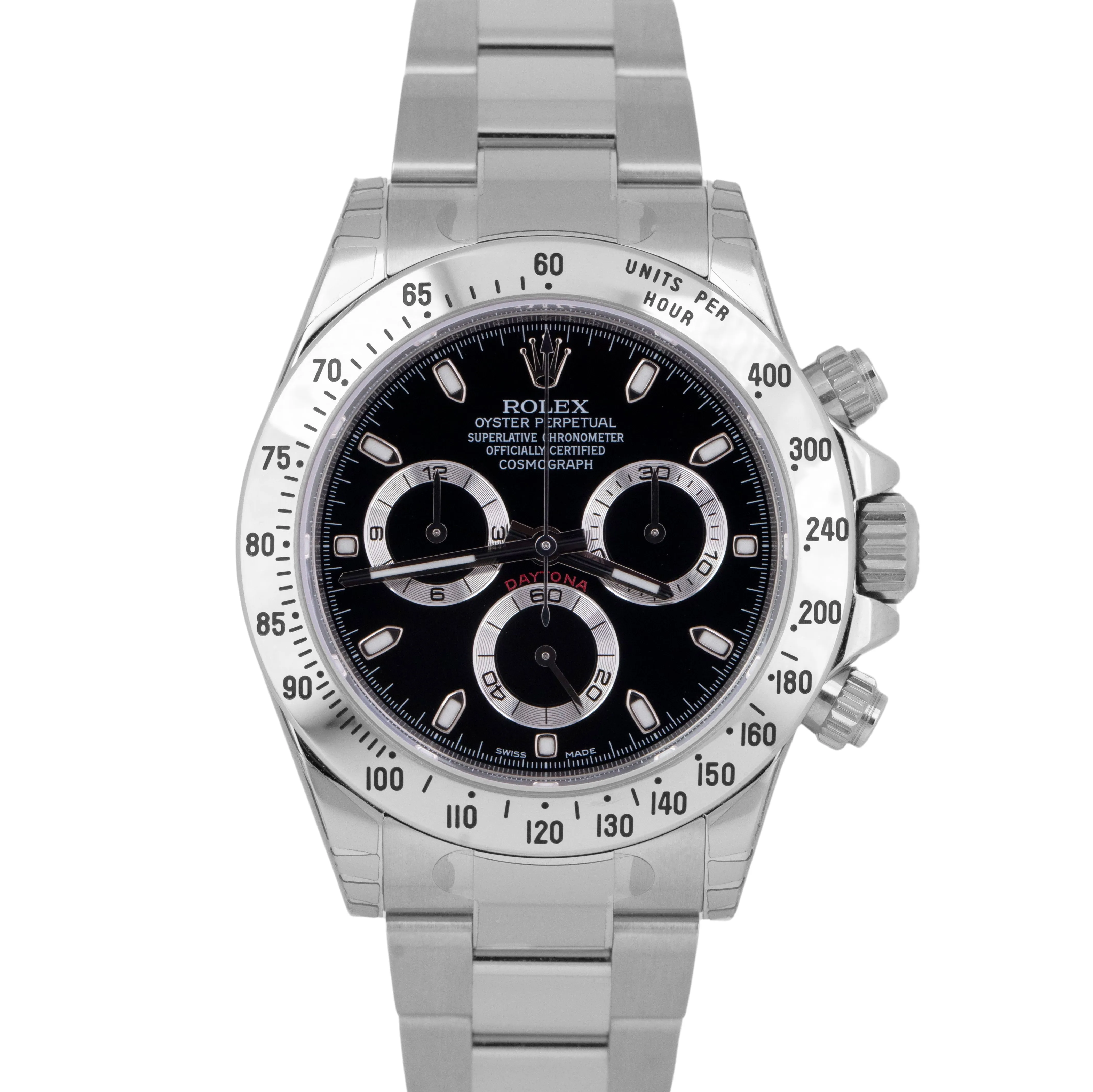 NOS STICKERED Rolex Daytona Cosmograph Chromalight RANDOM SERIAL 40mm 116520 B P