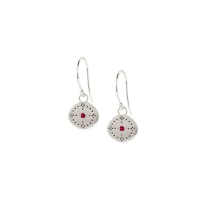 Nostalgia Charm Ruby Earrings