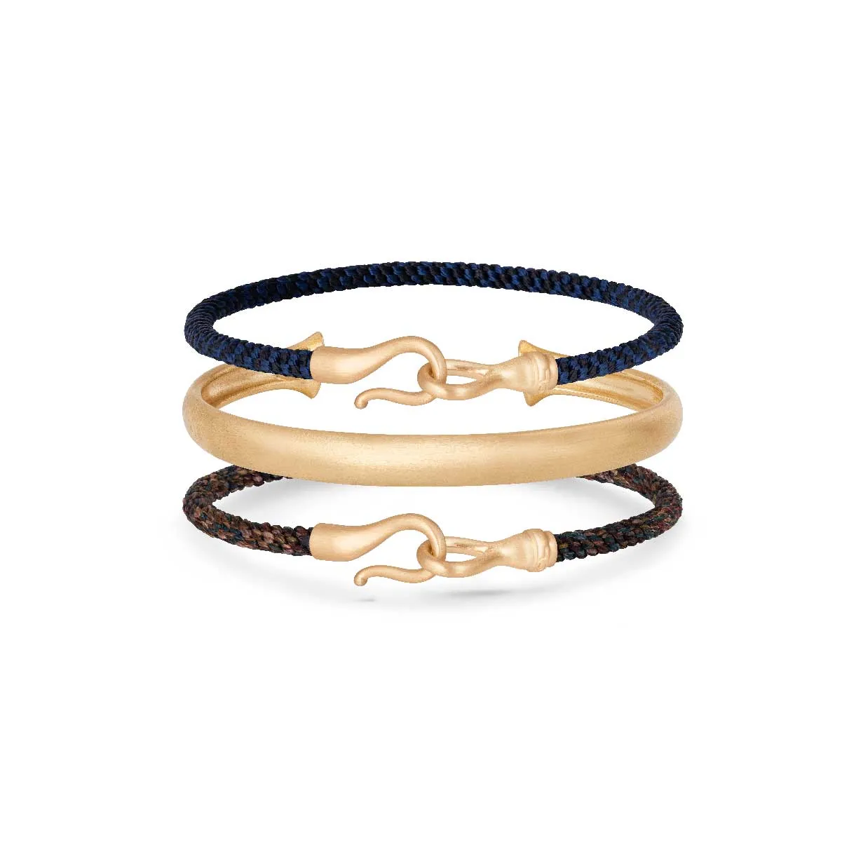 Ole Lynggaard Julius Mens bracelet in 18ct Gold with stamps
