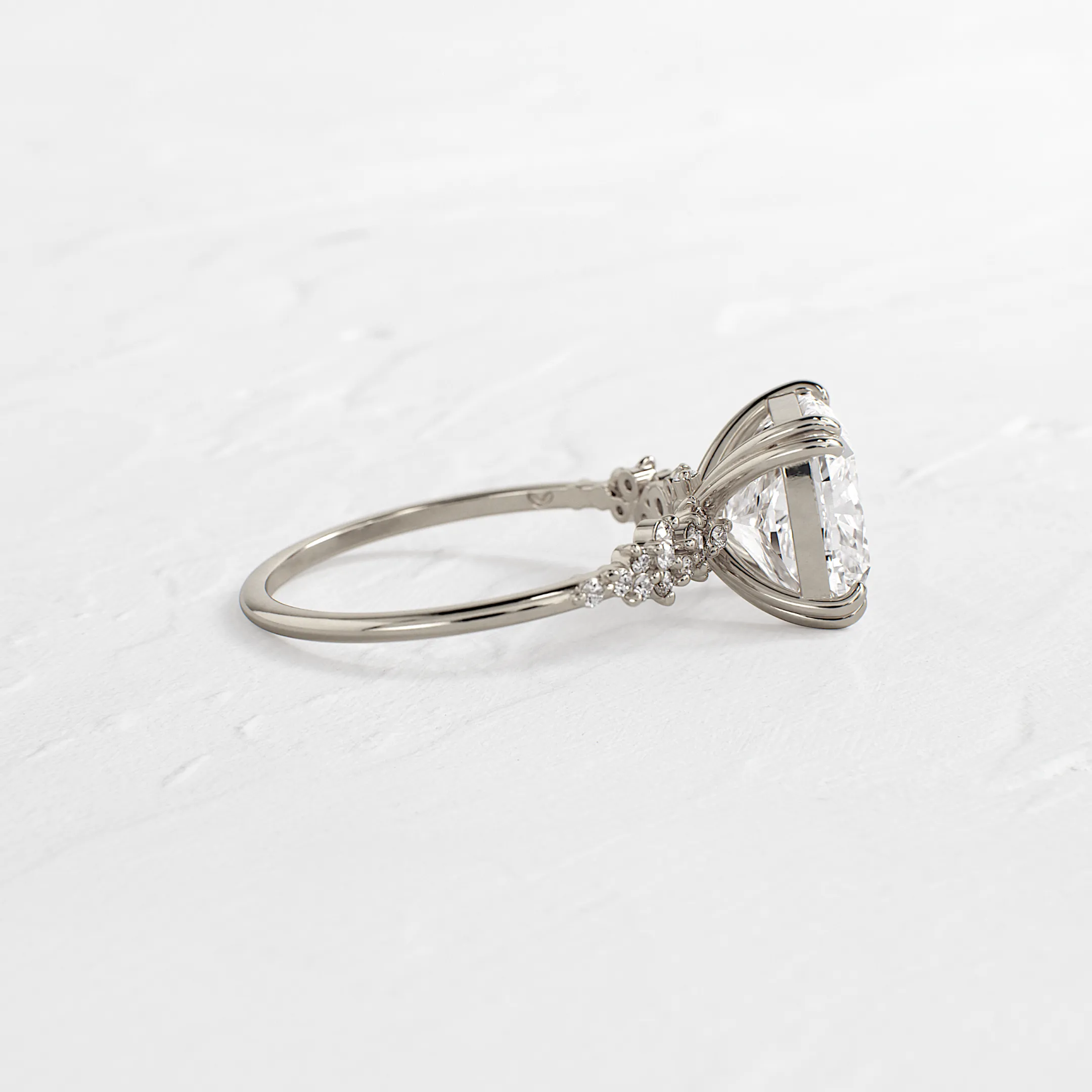 On The Horizon Ring, Cushion Cut