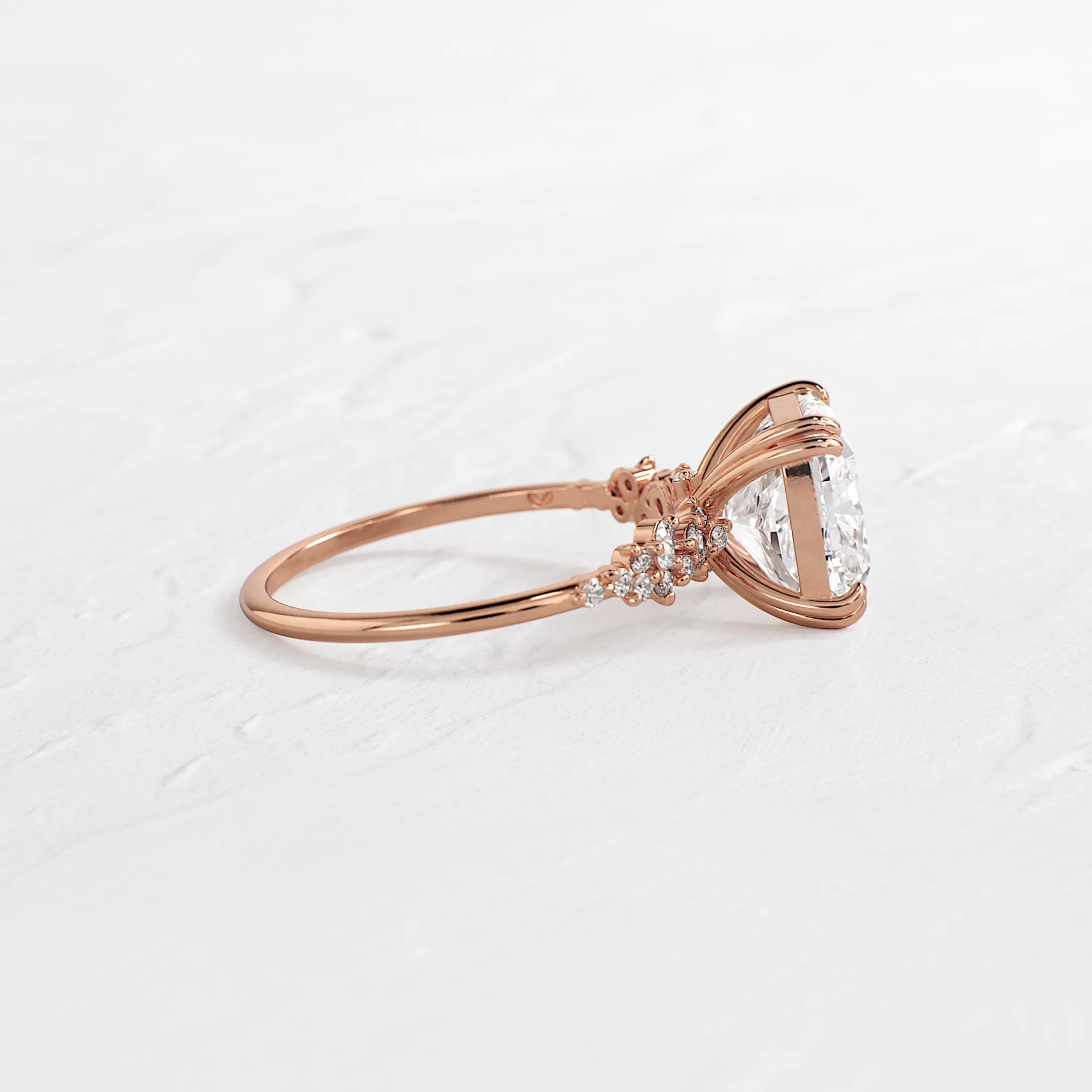 On The Horizon Ring, Cushion Cut