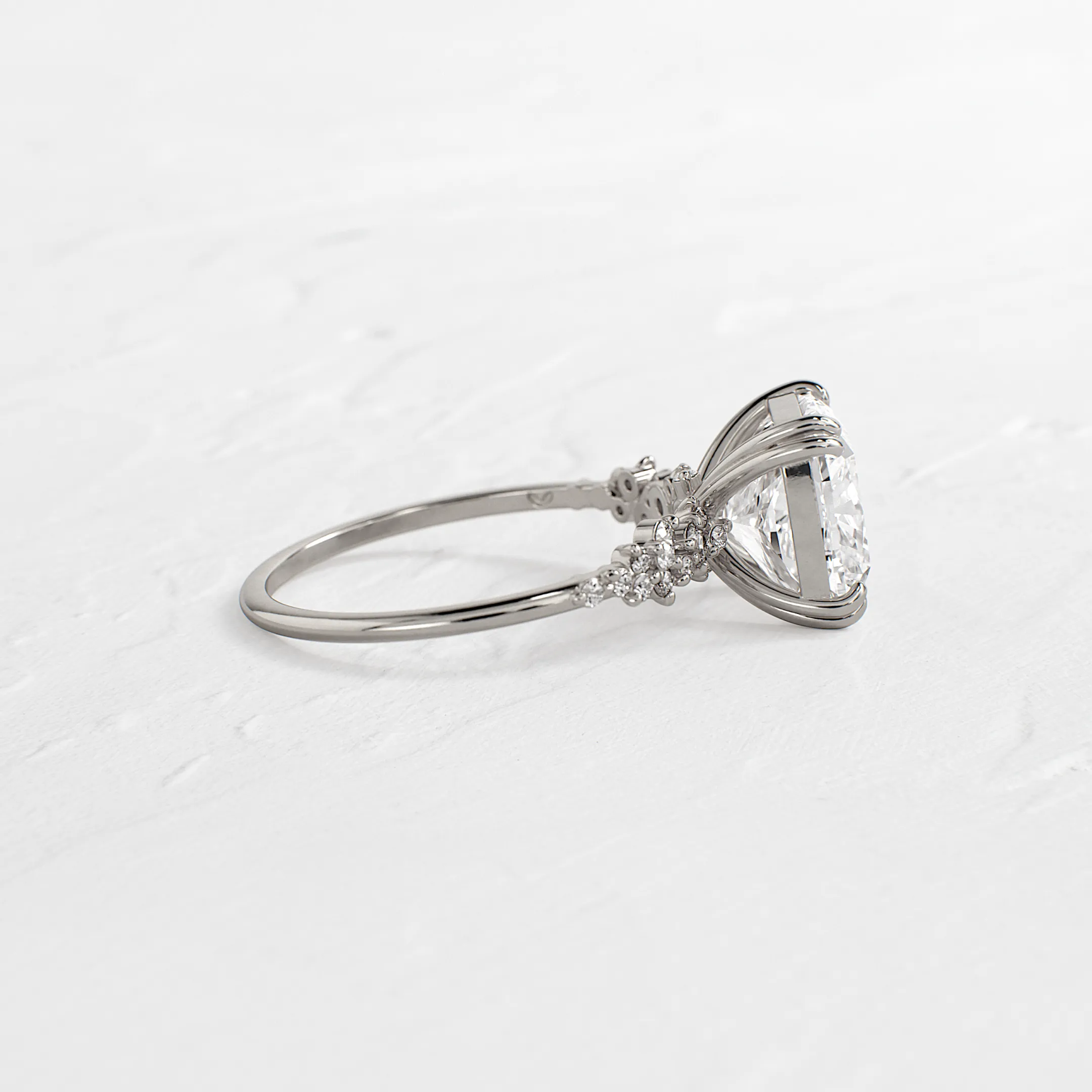 On The Horizon Ring, Cushion Cut