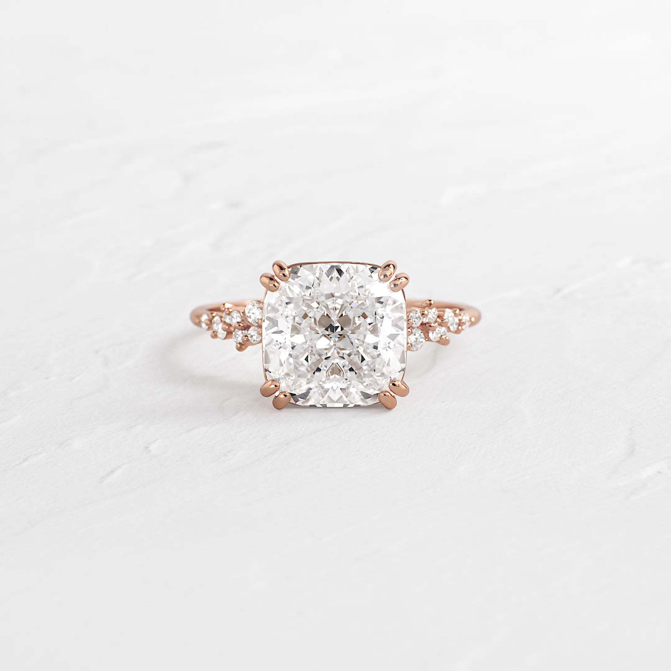 On The Horizon Ring, Cushion Cut