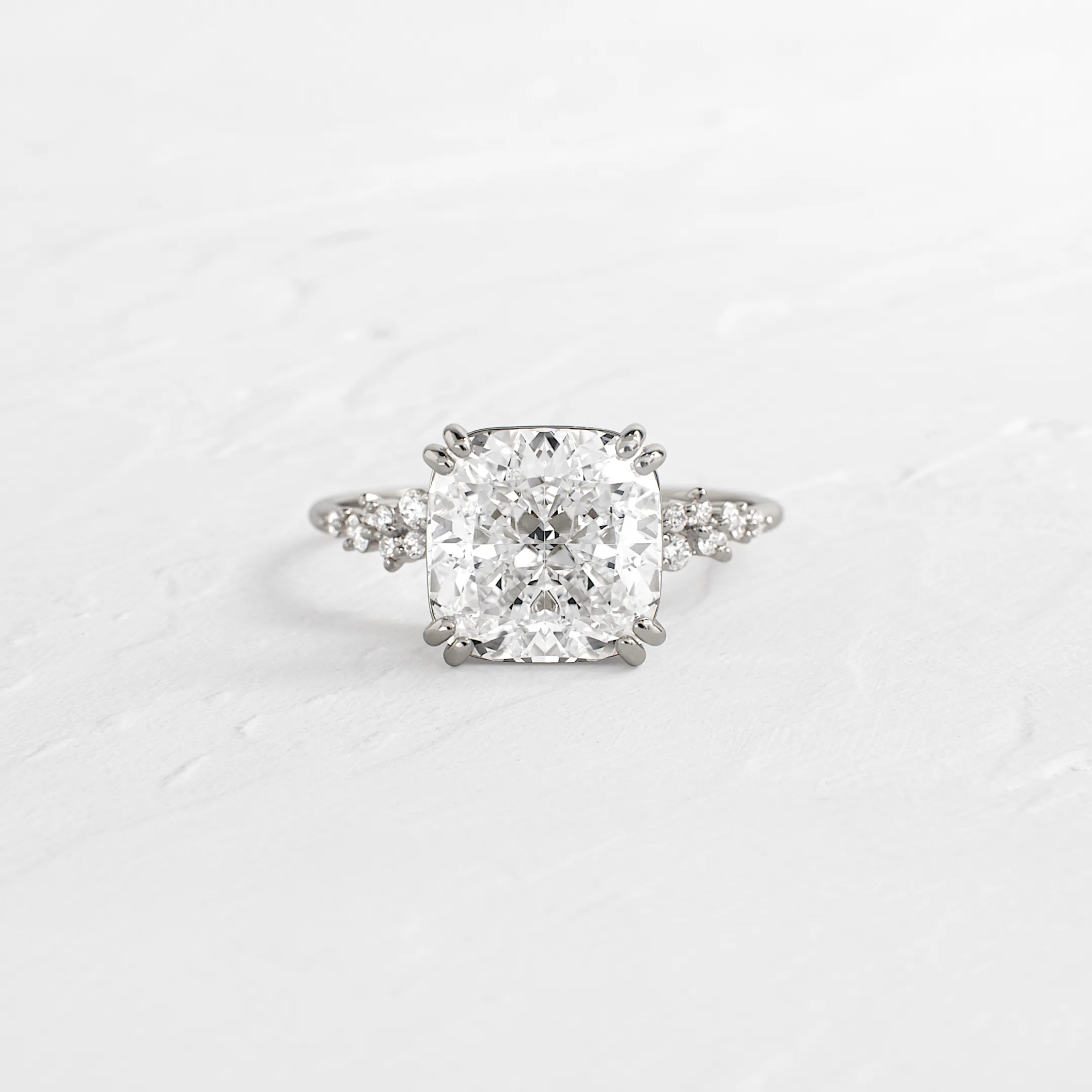 On The Horizon Ring, Cushion Cut