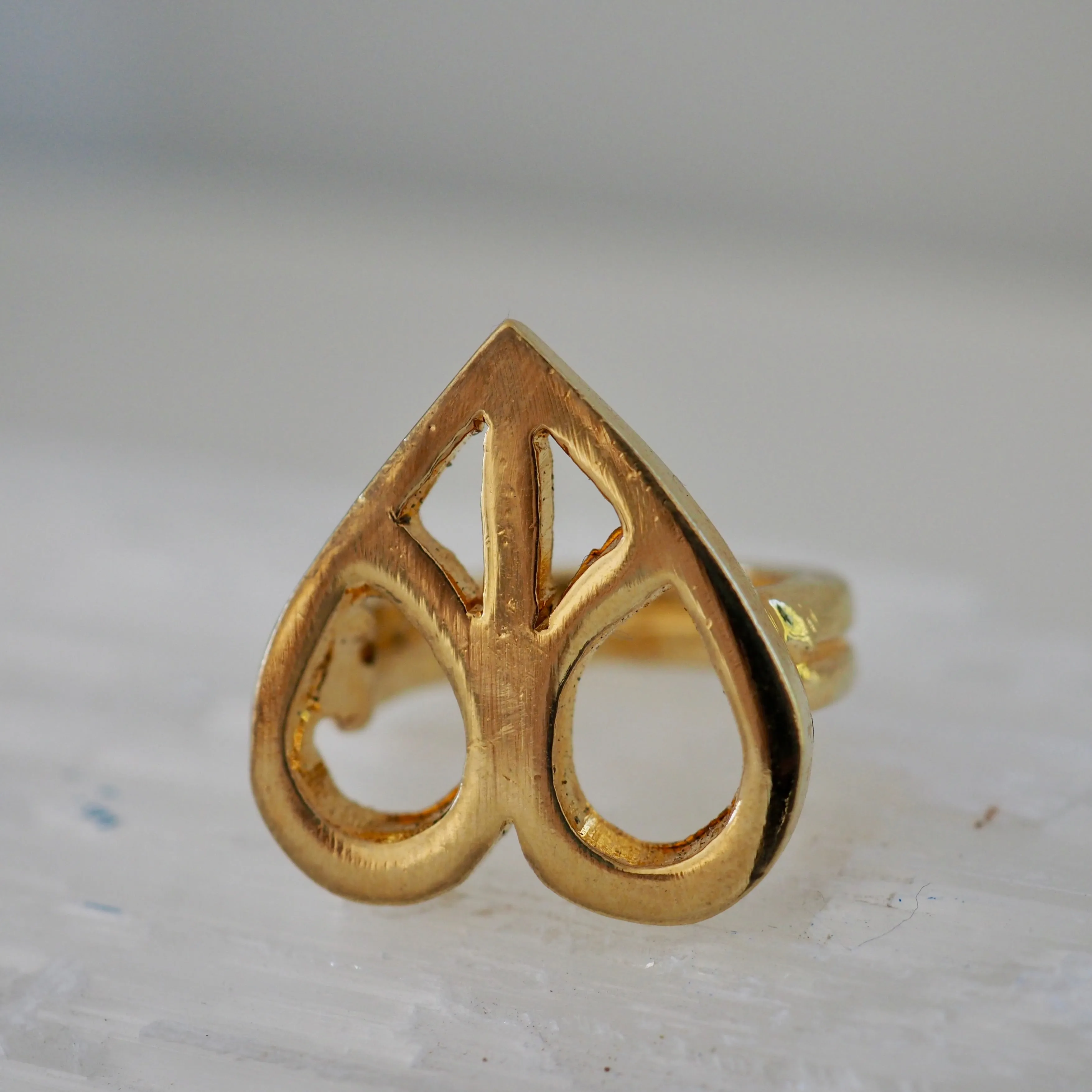 PEACE HEART RINGS