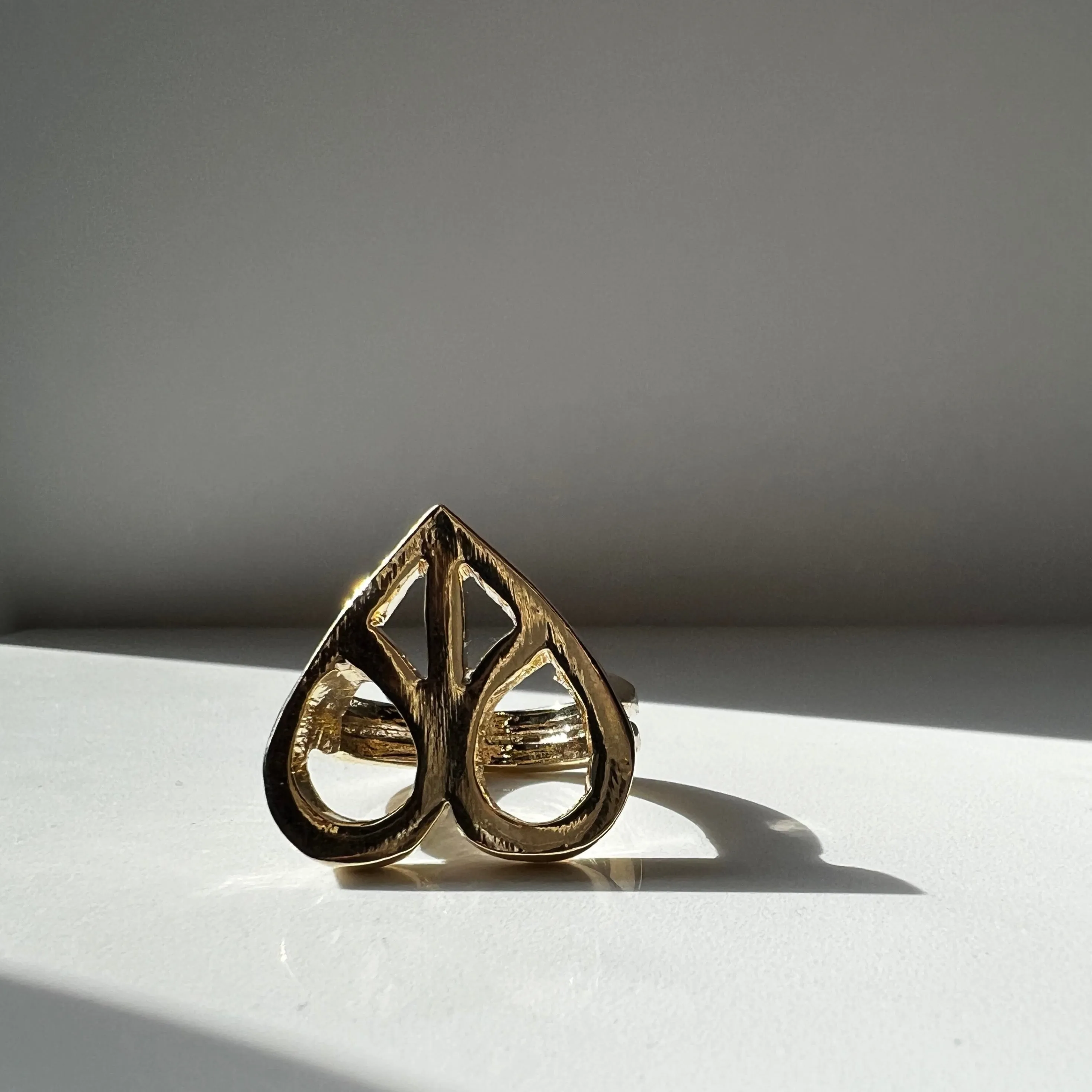 PEACE HEART RINGS