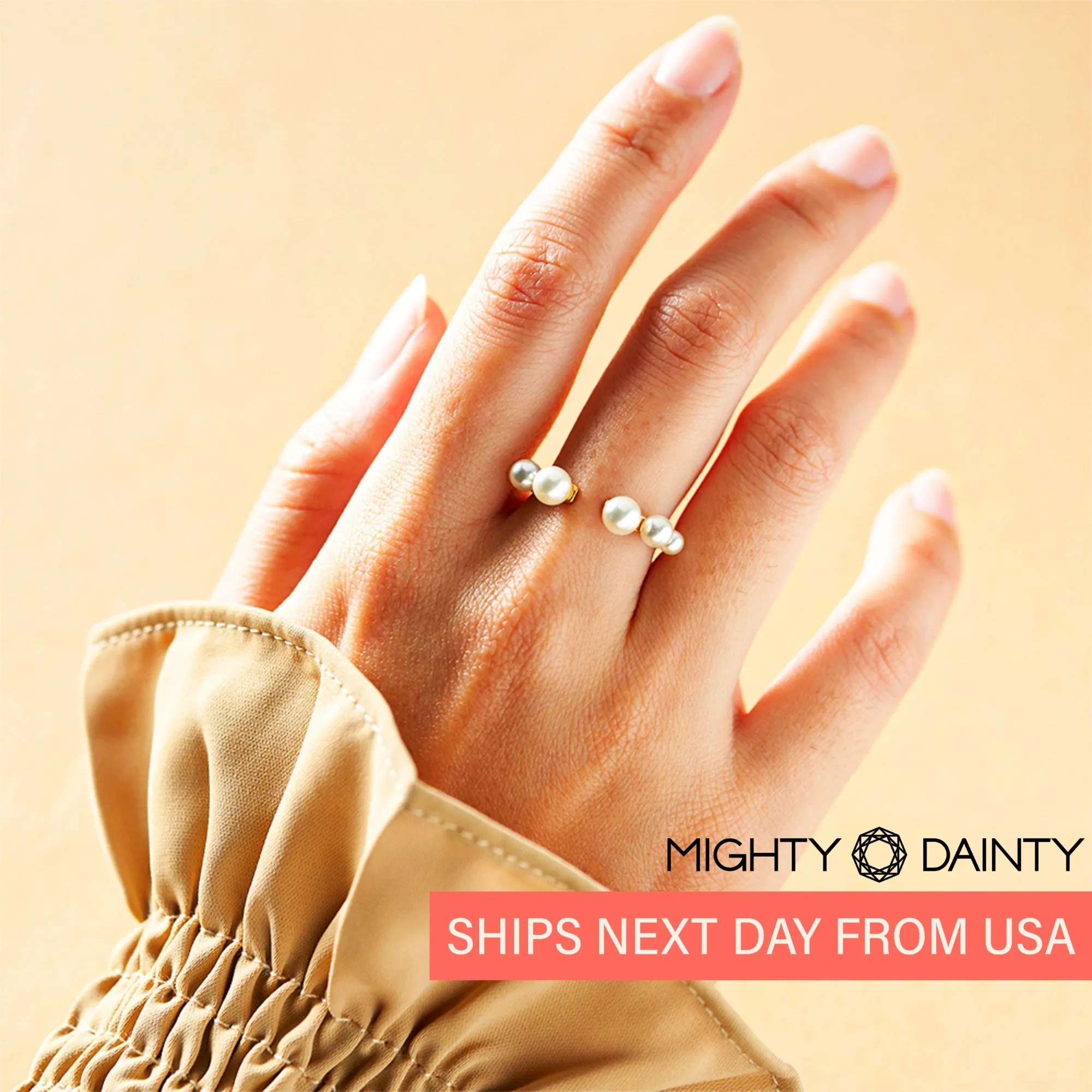 Pearl Crown Ring