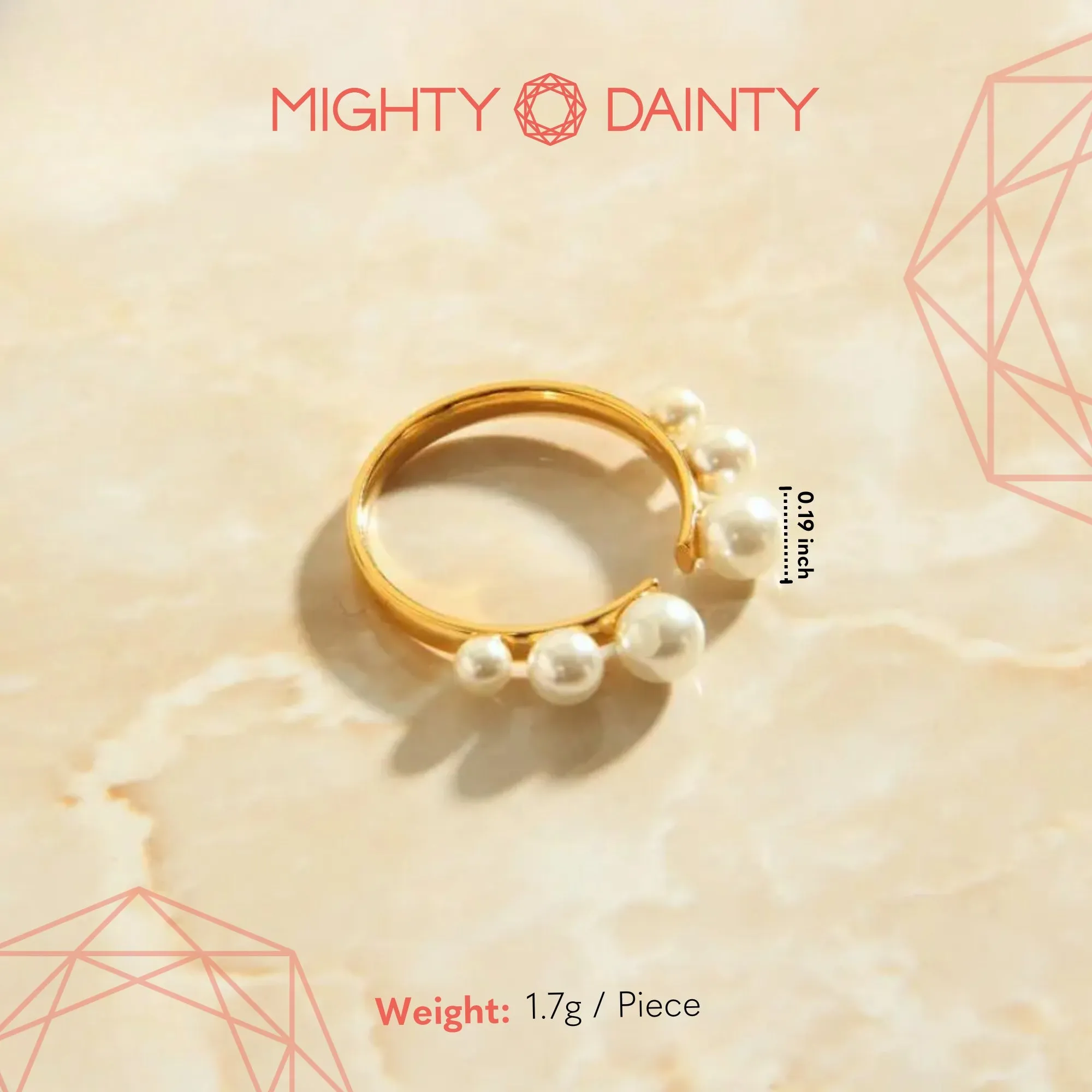 Pearl Crown Ring