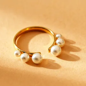 Pearl Crown Ring
