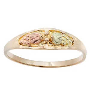 Petite Foliage IV - Black Hills Gold Ladies Ring