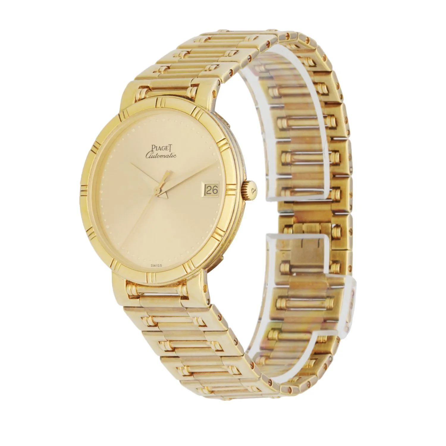 Piaget Dancer 15923 18K Yellow Gold Watch Box & Papers