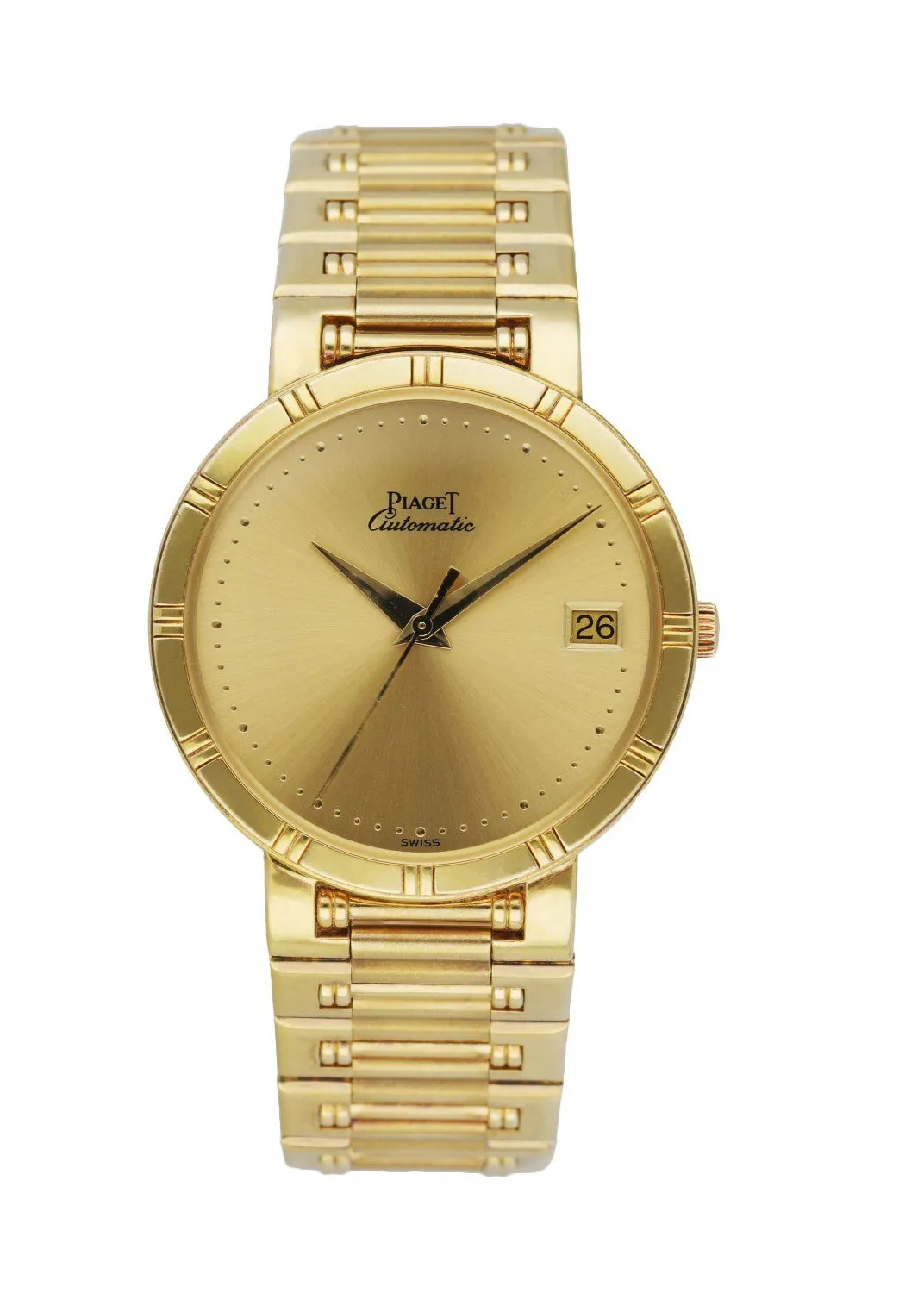 Piaget Dancer 15923 18K Yellow Gold Watch Box & Papers