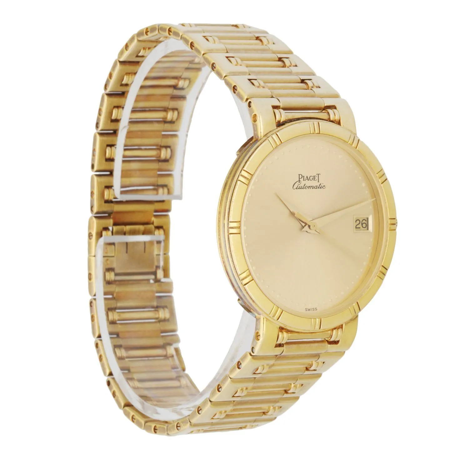 Piaget Dancer 15923 18K Yellow Gold Watch Box & Papers