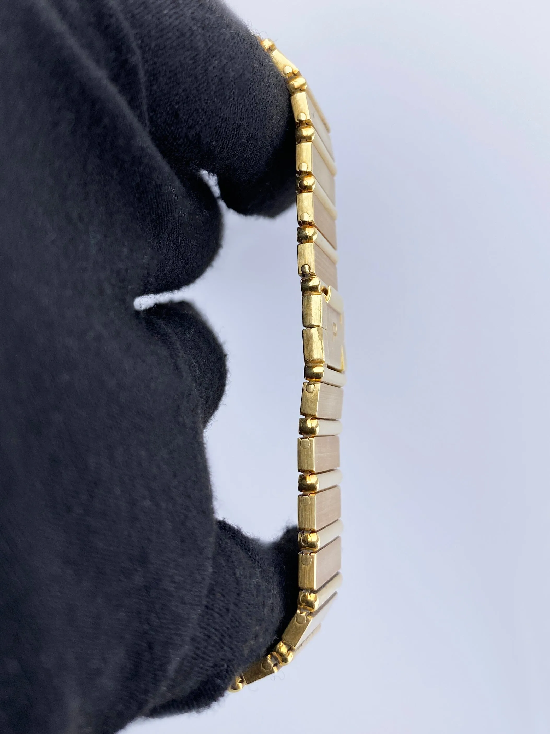 Piaget Polo Square 7131 C701 18K Yellow Gold Ladies Watch