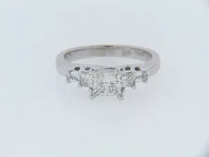 PLATINUM DIAMOND SOLITAIRE RING