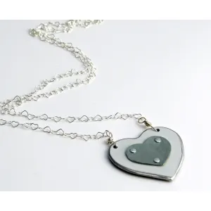 Porsche Heart Necklace