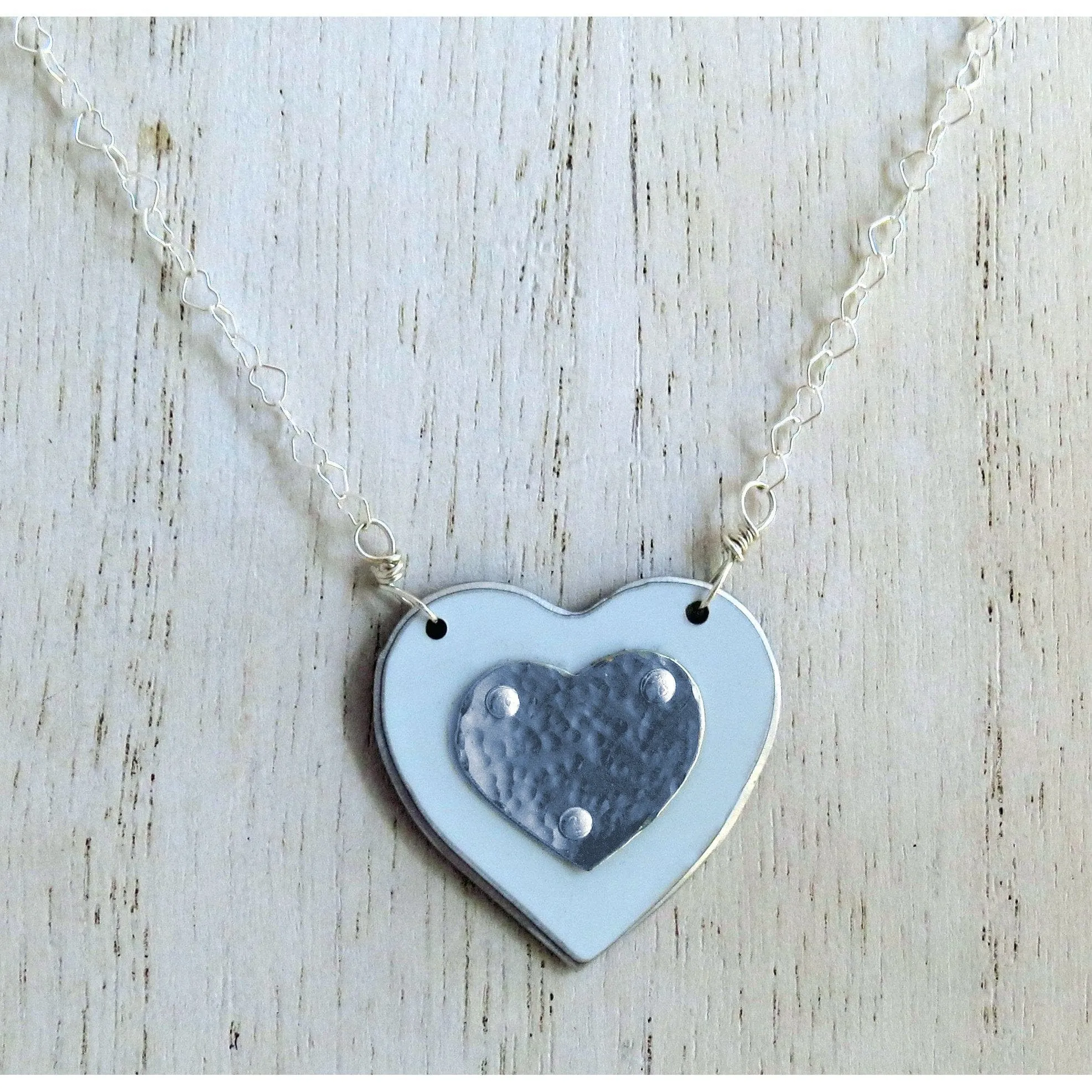 Porsche Heart Necklace