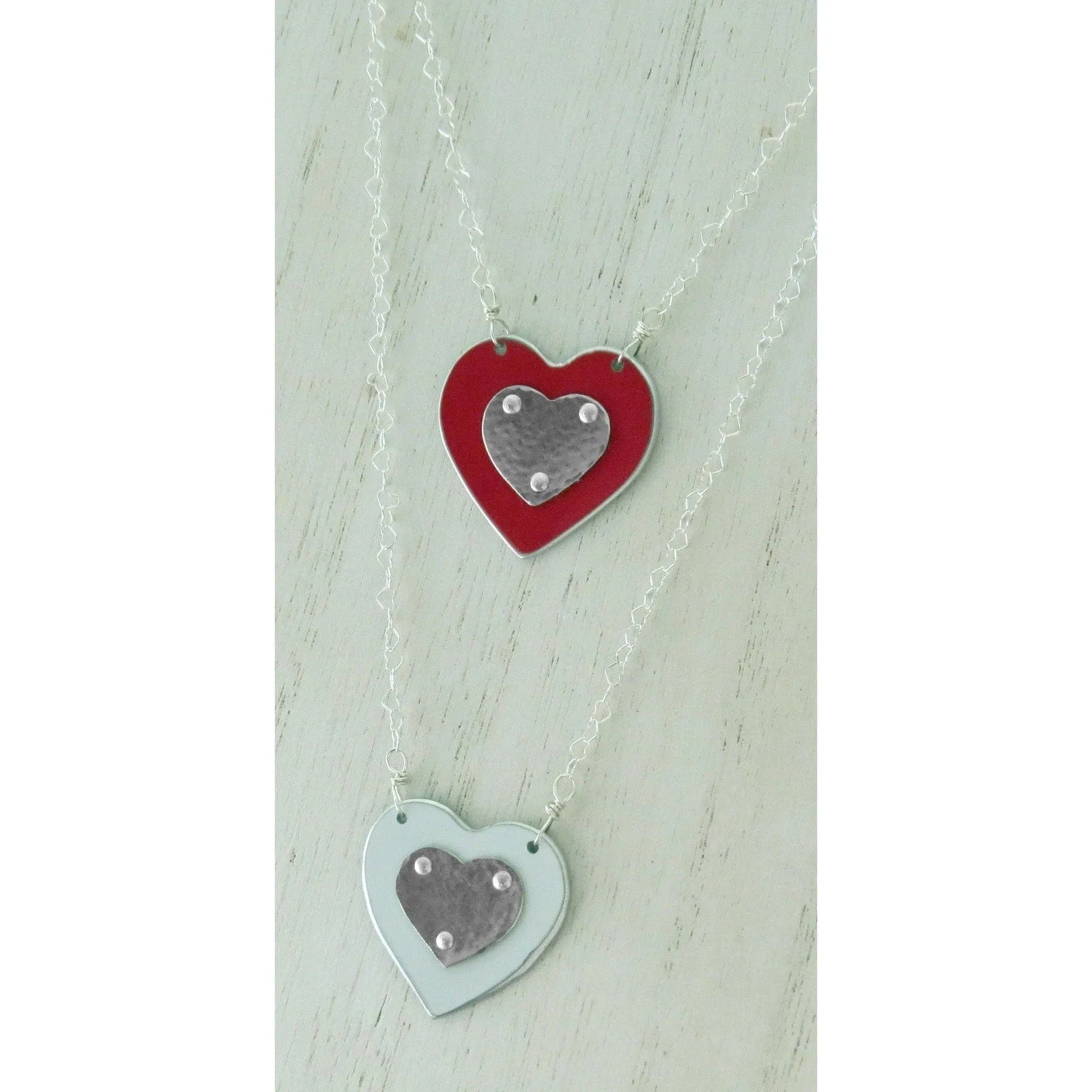Porsche Heart Necklace