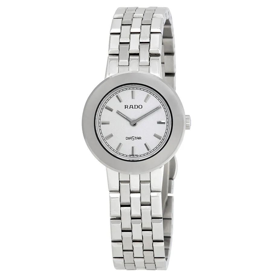 Rado Diamaster White Dial Ladies Watch R14342013