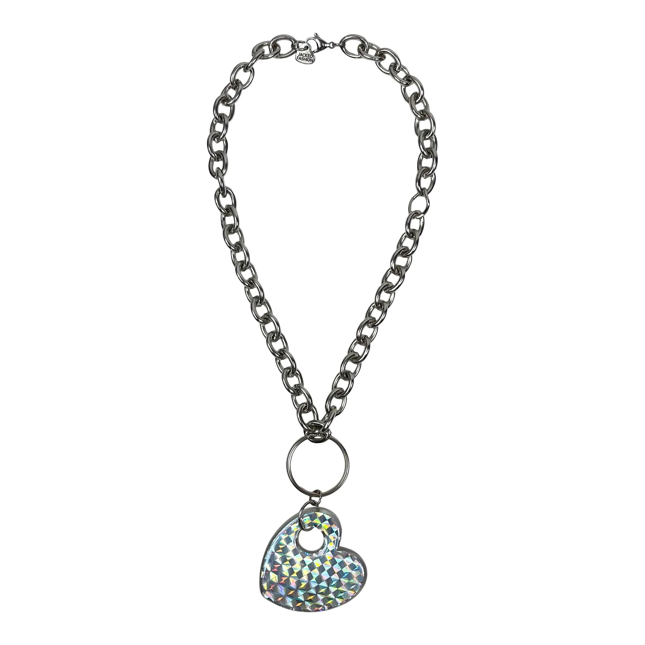 Rainbow Heart Chain