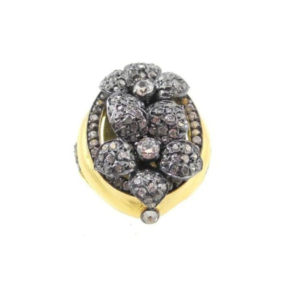 Ring in Yellow Gold with Rhodolite