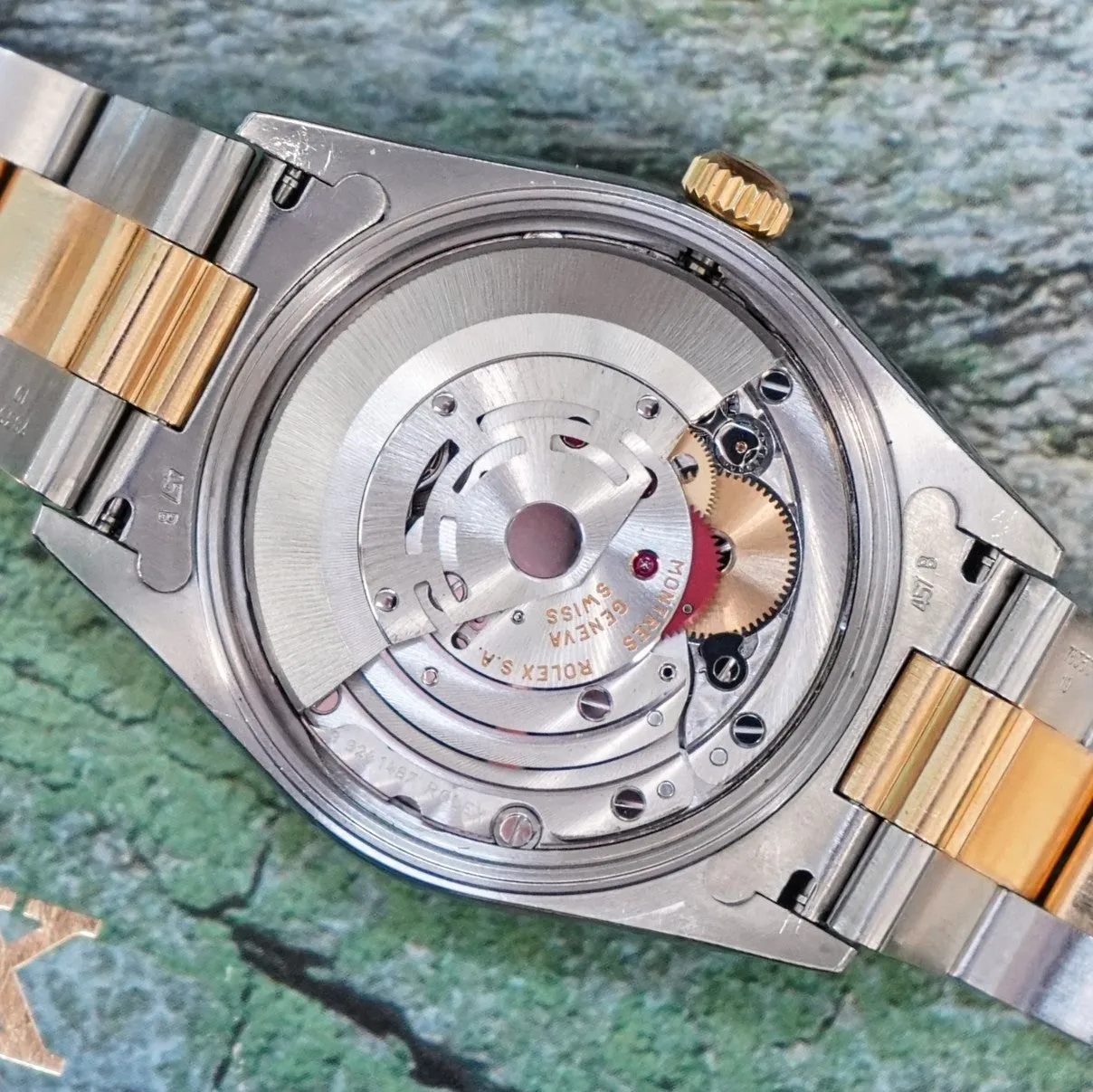 ROLEX Date 15203 34mm Automatic Watch Steel & 18K Gold - Double Box & Papers