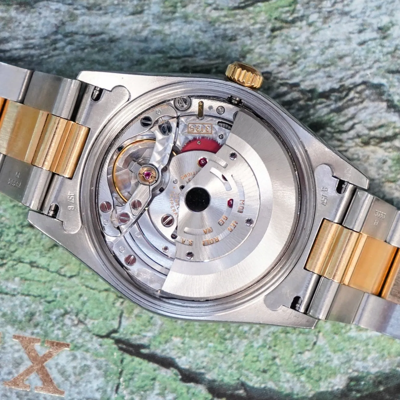 ROLEX Date 15203 34mm Automatic Watch Steel & 18K Gold - Double Box & Papers