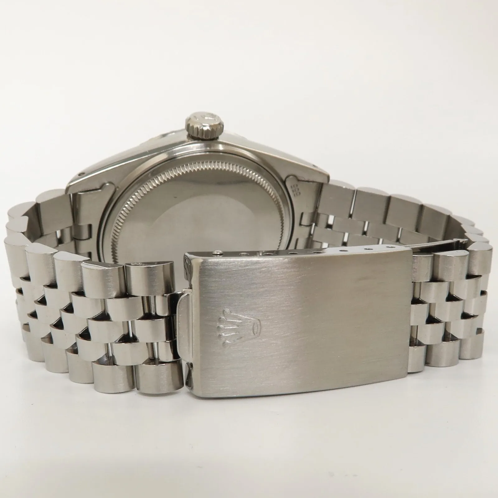 Rolex Datejust 36 White Roman "Buckley Dial" Stainless Steel Jubilee 16030