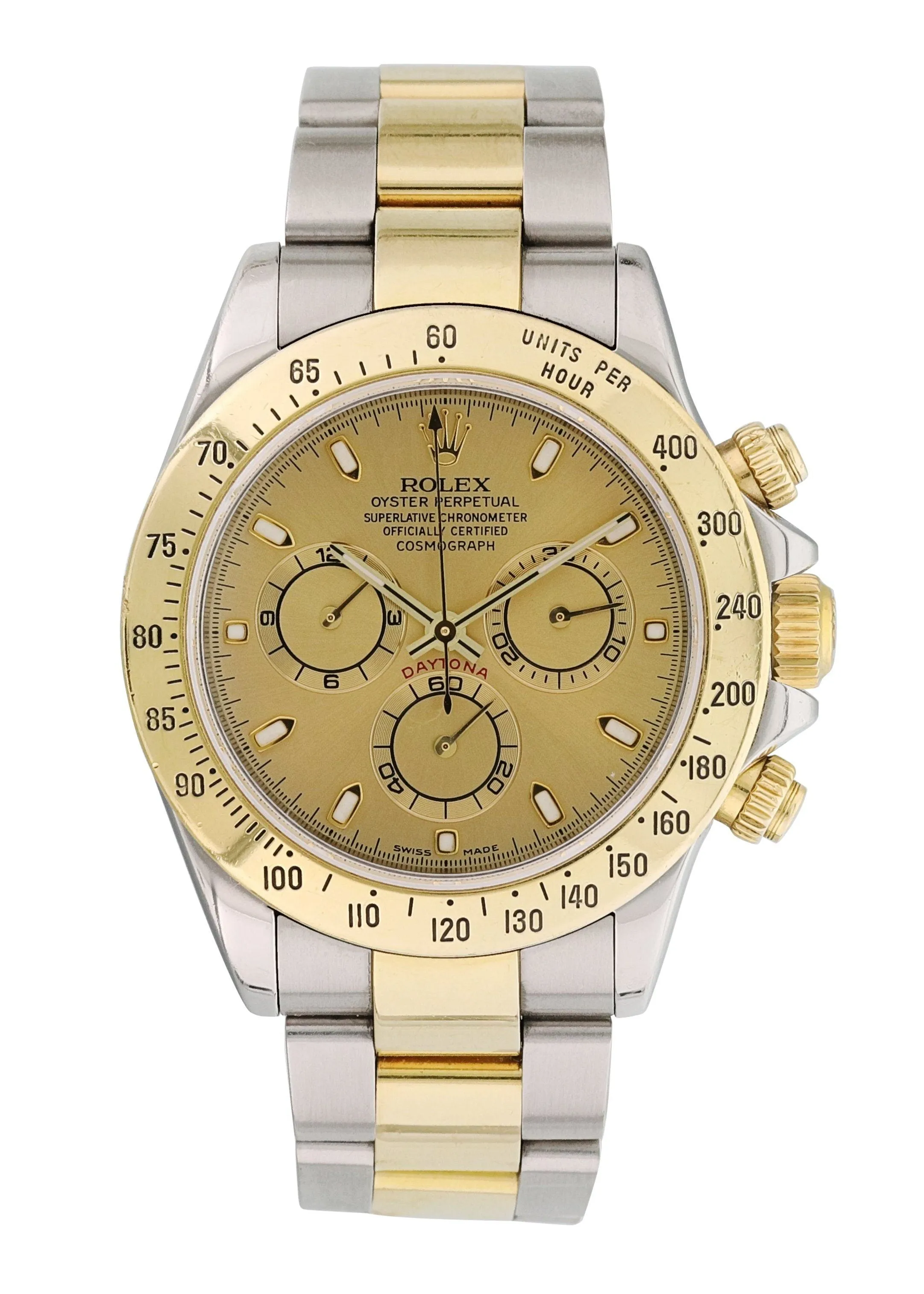 Rolex Daytona 116523 Champagne Dial Mens Watch
