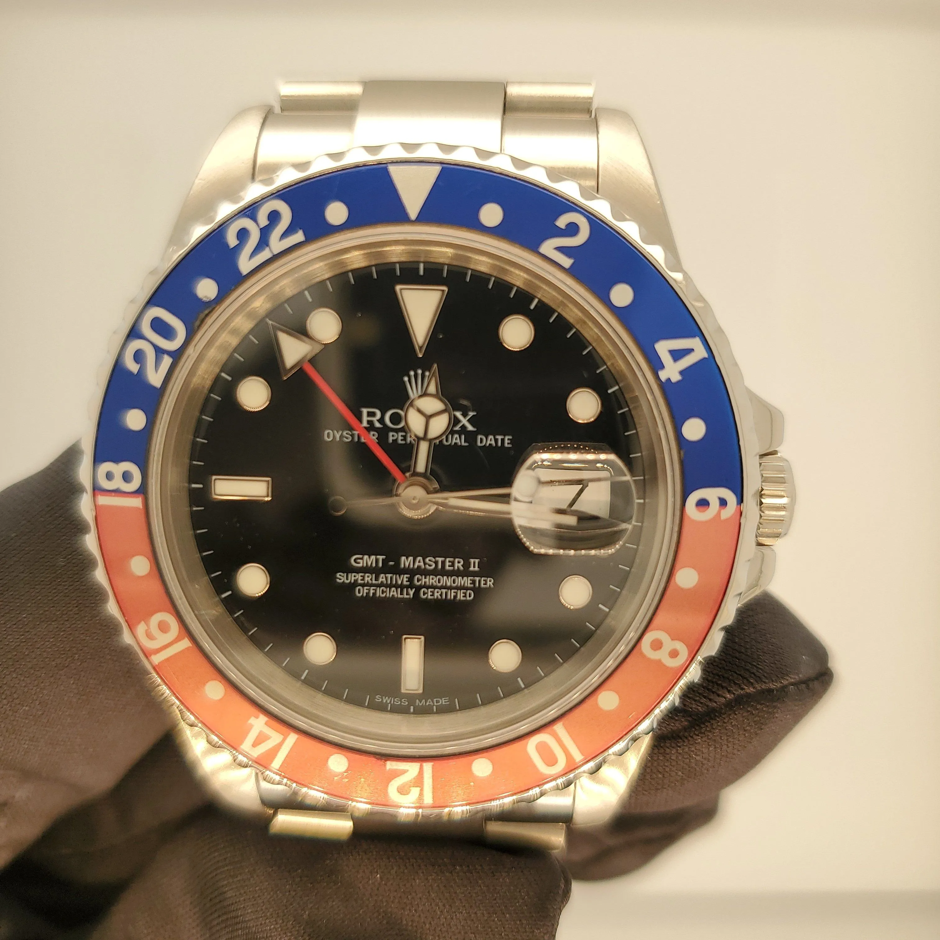 Rolex GMT Master II 16710 Pepsi Men's Watch