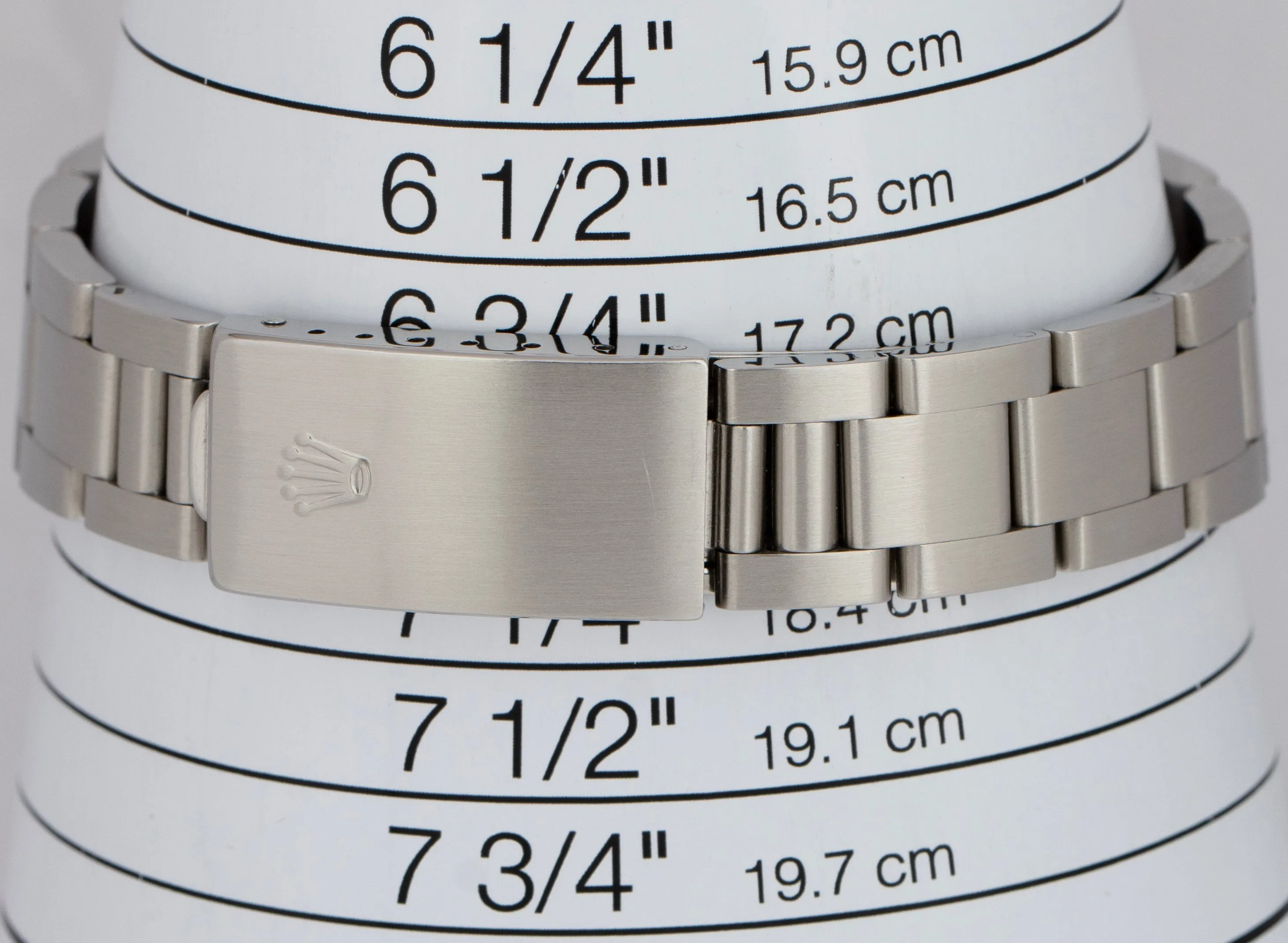 Rolex Oyster Perpetual Air-King Salmon Stainless Steel NO-HOLES 34mm Watch 14010