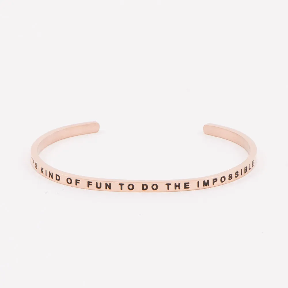 Rose Gold Inspirational Bracelets