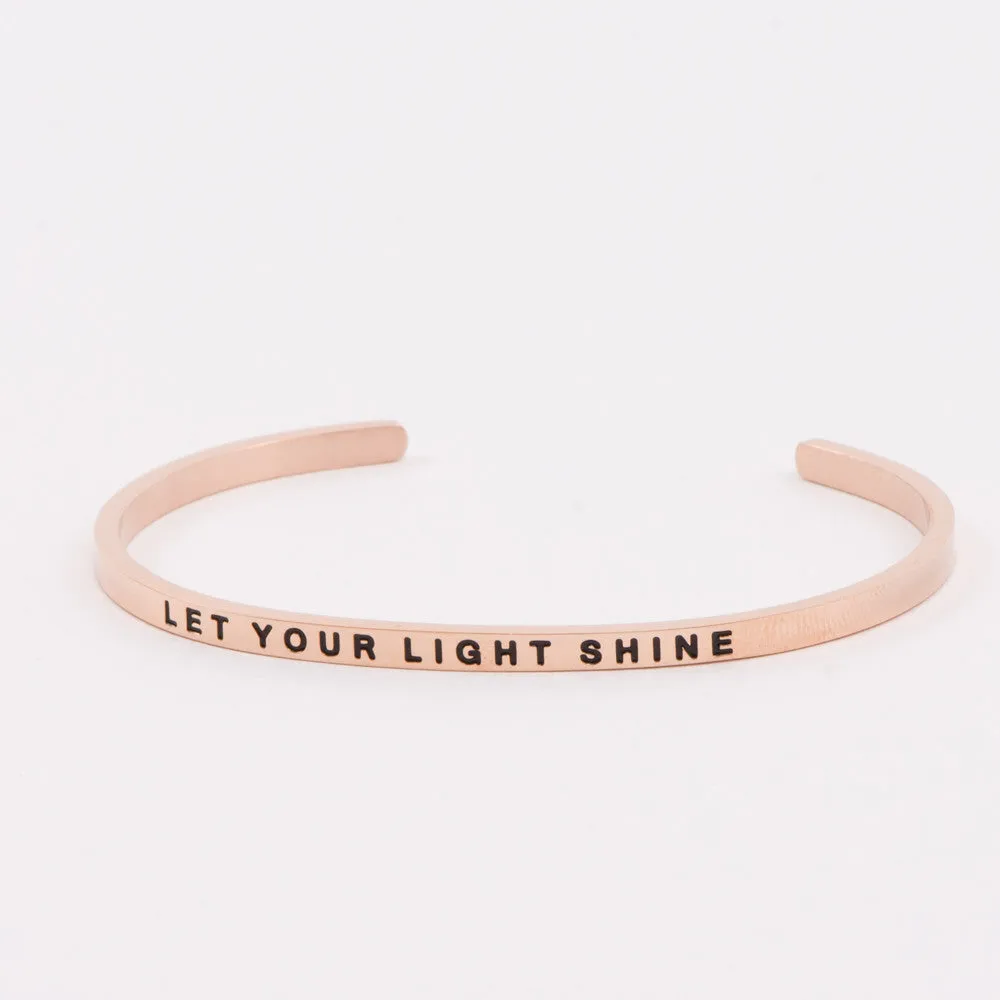 Rose Gold Inspirational Bracelets