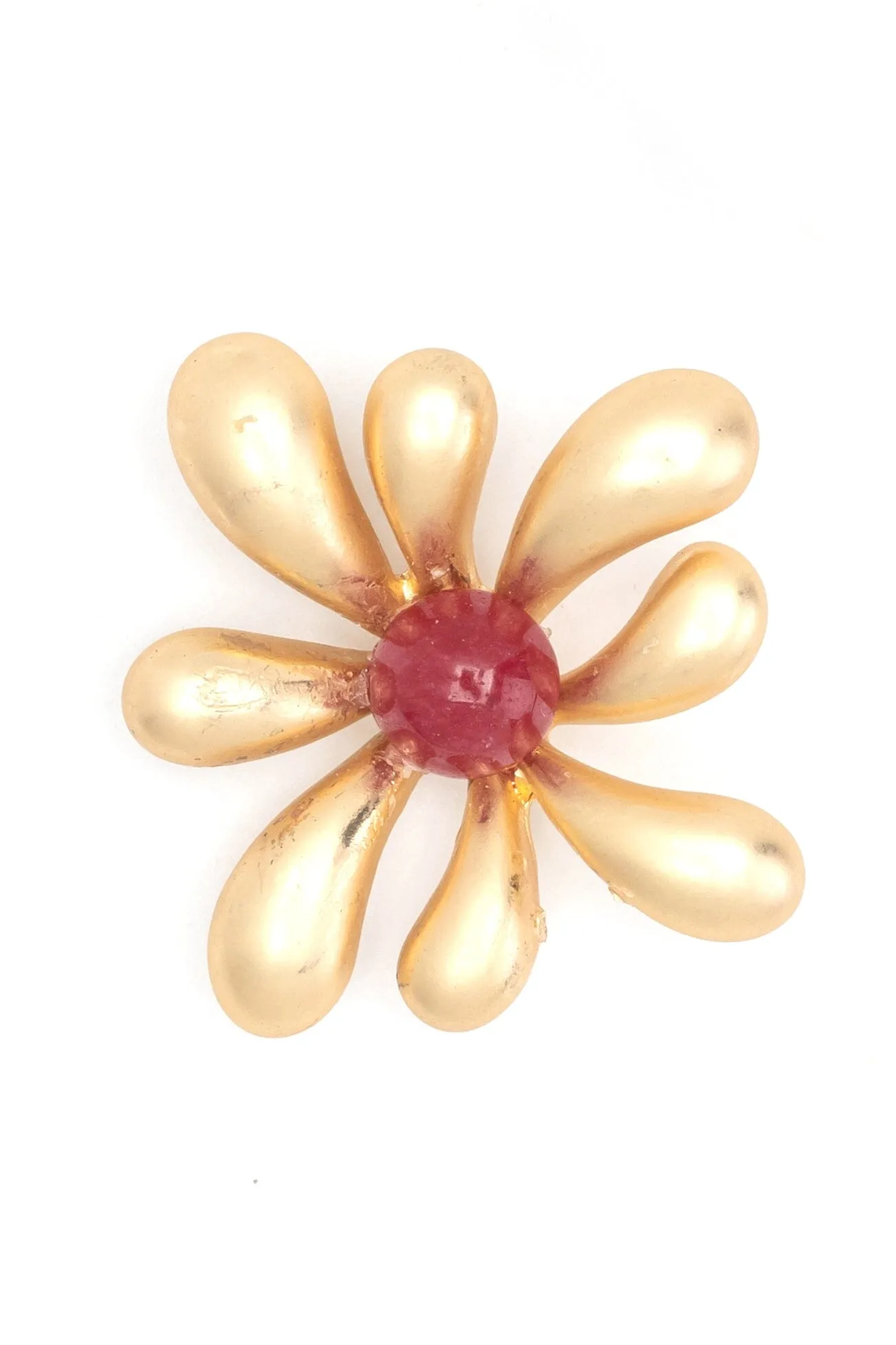 Ruby Flora Earrings