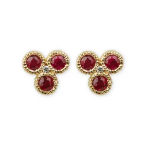 Ruby Nirvana Studs