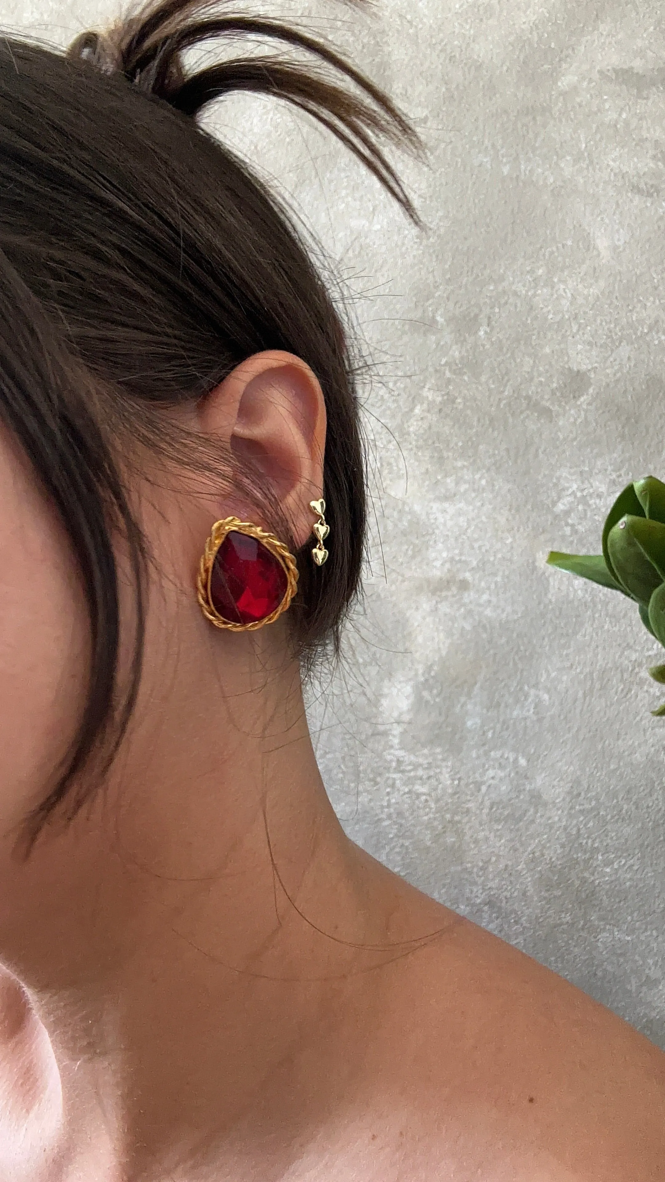 Ruby Studs