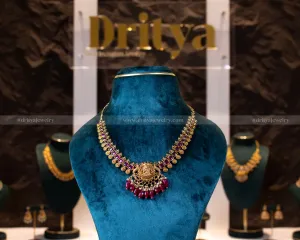 Ruby Temple Necklace