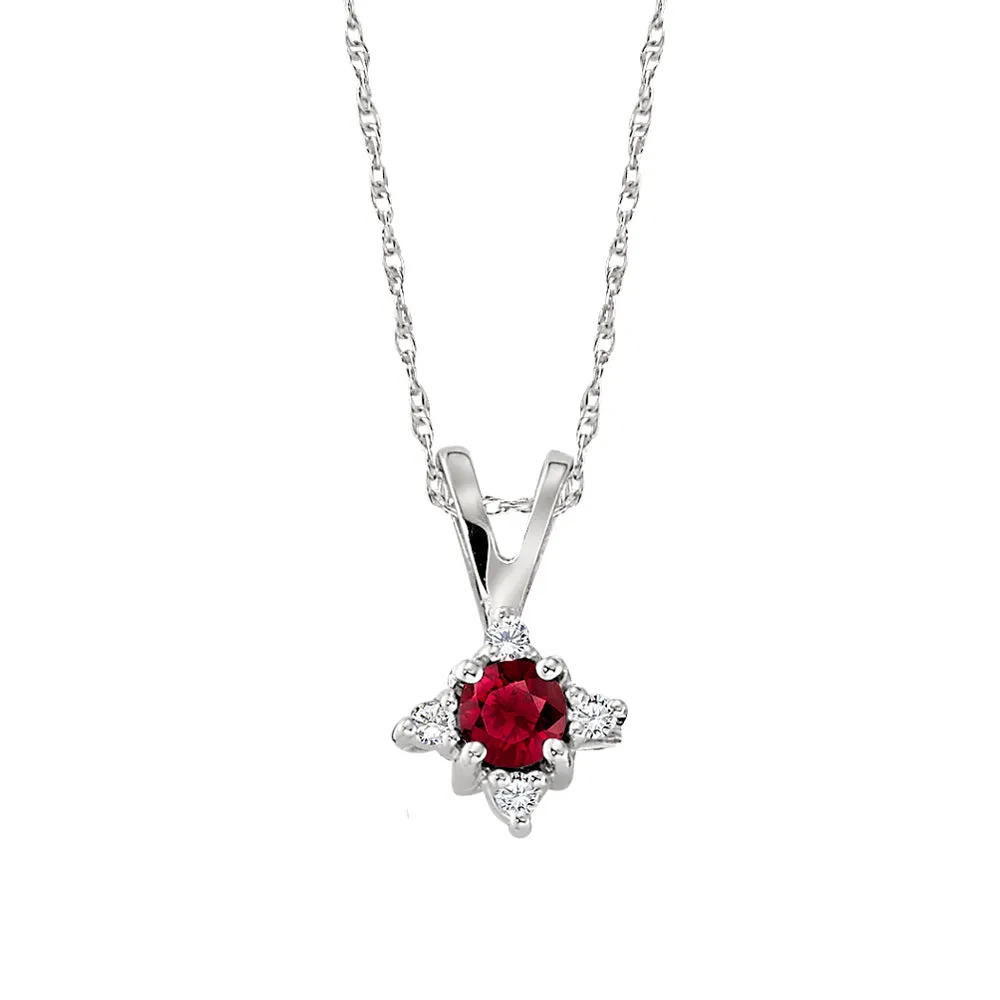 Sapphire and Diamond Necklace