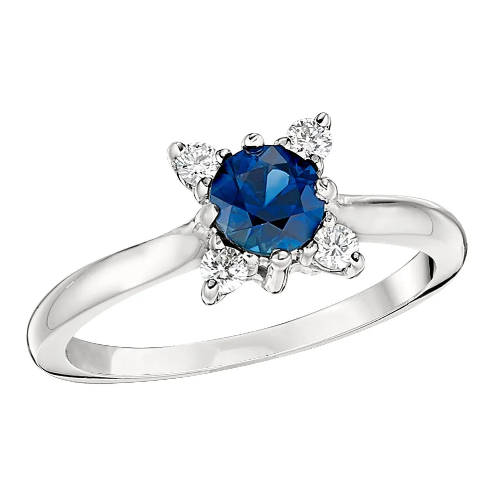 Sapphire and Diamond Necklace