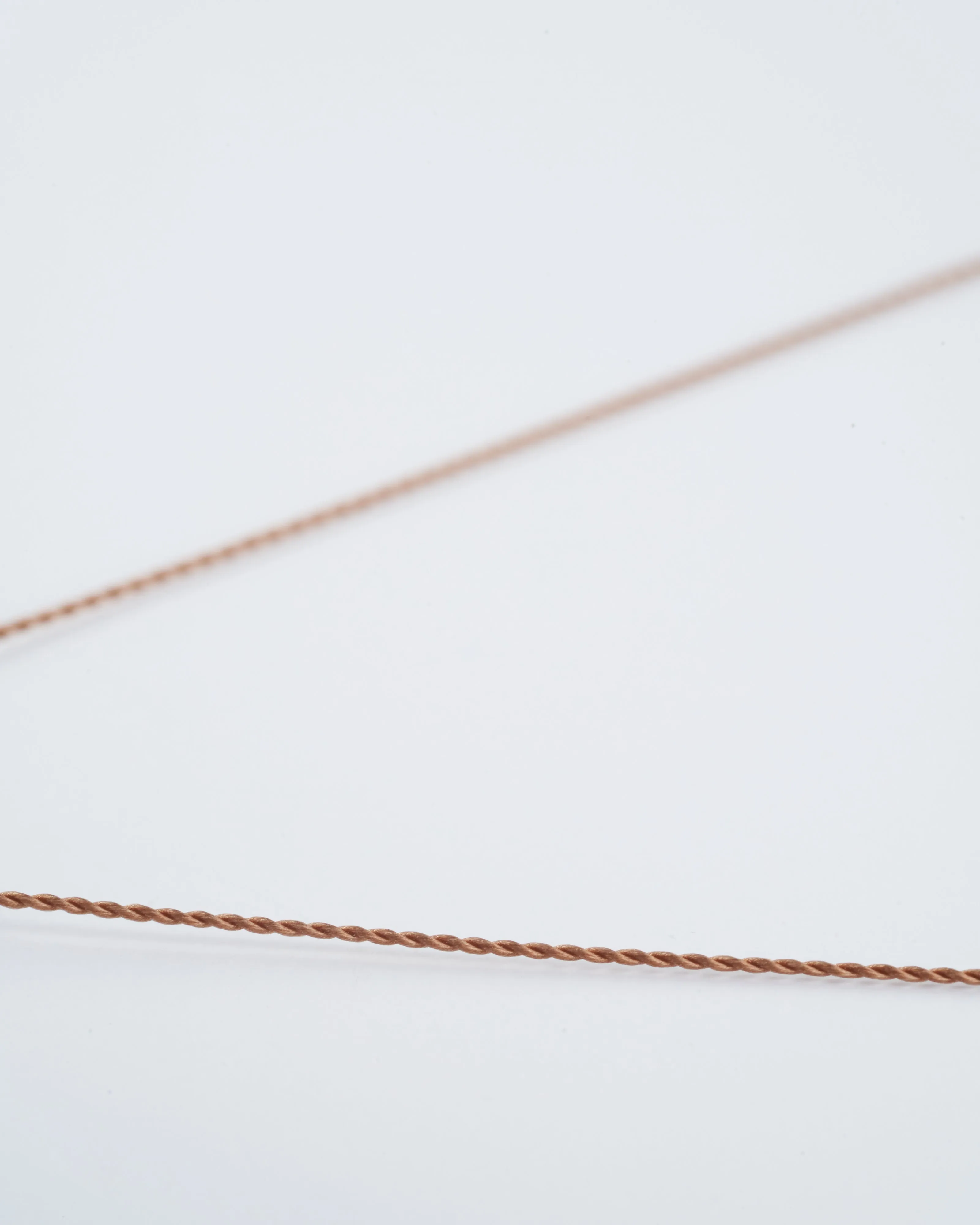 sapphire necklace with 18k gold bead - blue